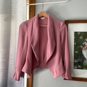 Candies pink crop jacket